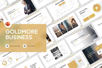 Goldmore Business PowerPoint Template